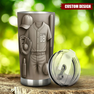 Baseball Is More Than A Game - Personalized Baseball Tumbler